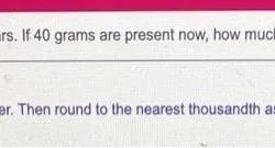 The half life of radium is 1690 years