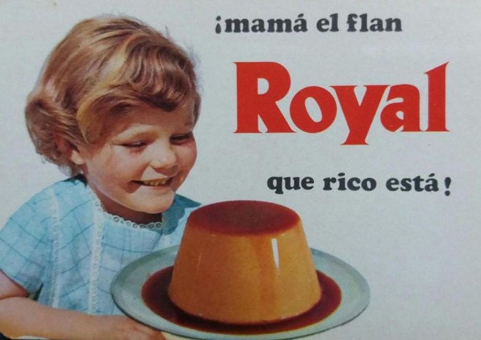 En mi pueblo hacemos el flan